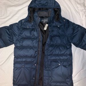Eddie Bauer Down Parka Large Jacket, ORIGINAL TAGS